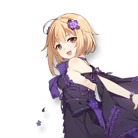 haru purple magnolias artwork